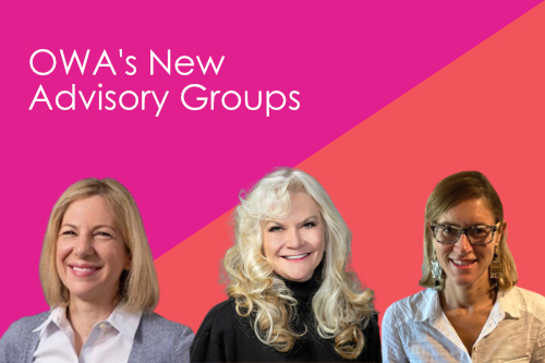 The OWA's Advisory Groups Offer Deeper Connections