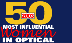 Vision Monday's 50 Most Influential Women for 2003